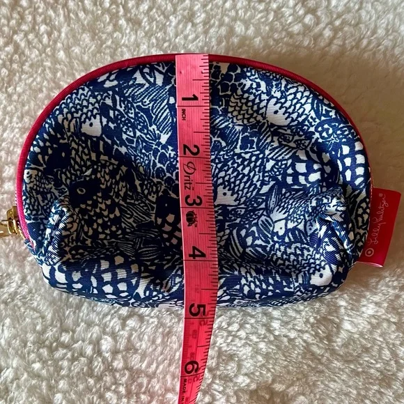 Lilly Pulitzer for Target Blue and White Cosmetic Bag - Picture 5 of 6